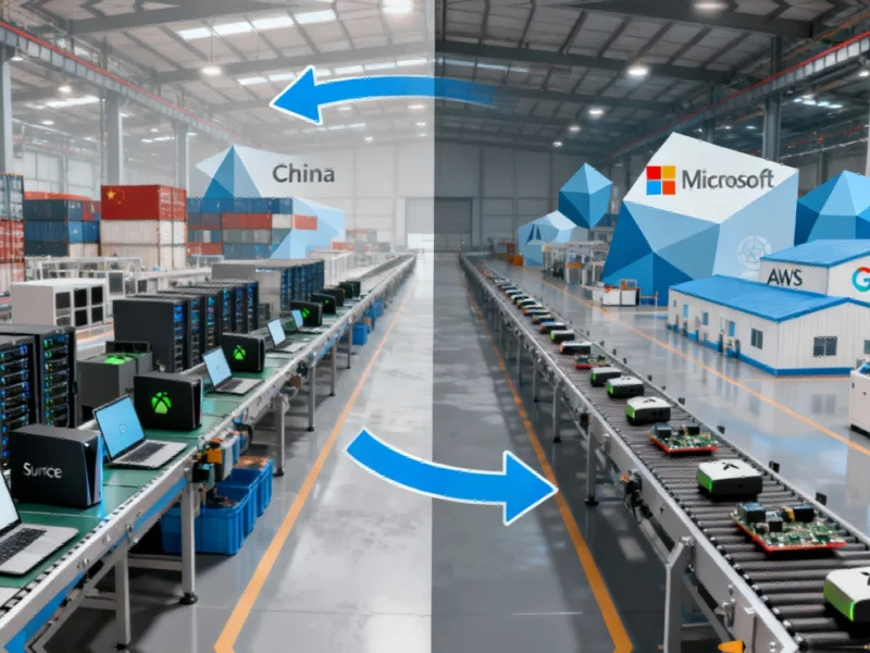 Microsoft Joins Growing Tech Exodus from Chinese Manufacturing Amid Trade Tensions
