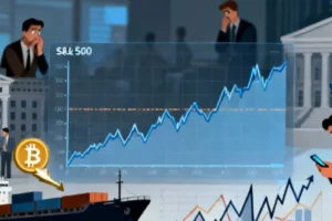 Market Jitters Surface Amid Banking Concerns and Trade Tensions - Professional coverage