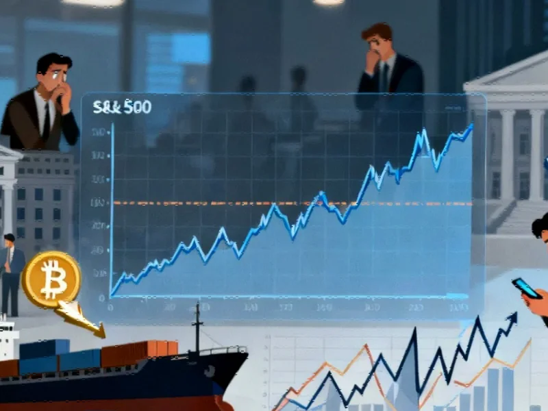 Market Jitters Surface Amid Banking Concerns and Trade Tensions