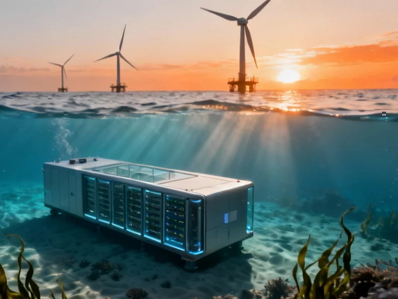 Subsea Computing Breakthrough: China Deploys Offshore Wind-P - Revolutionizing Sustainable Computing Infrastructure China has