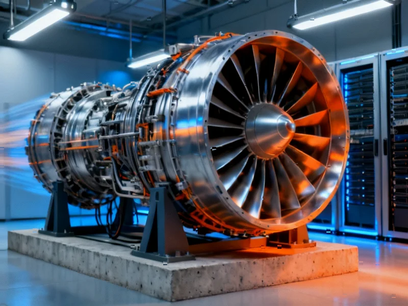 Repurposed Jet Engines Become Unlikely Power Source for AI D - Aviation Technology Meets Data Center Demands As artificial in